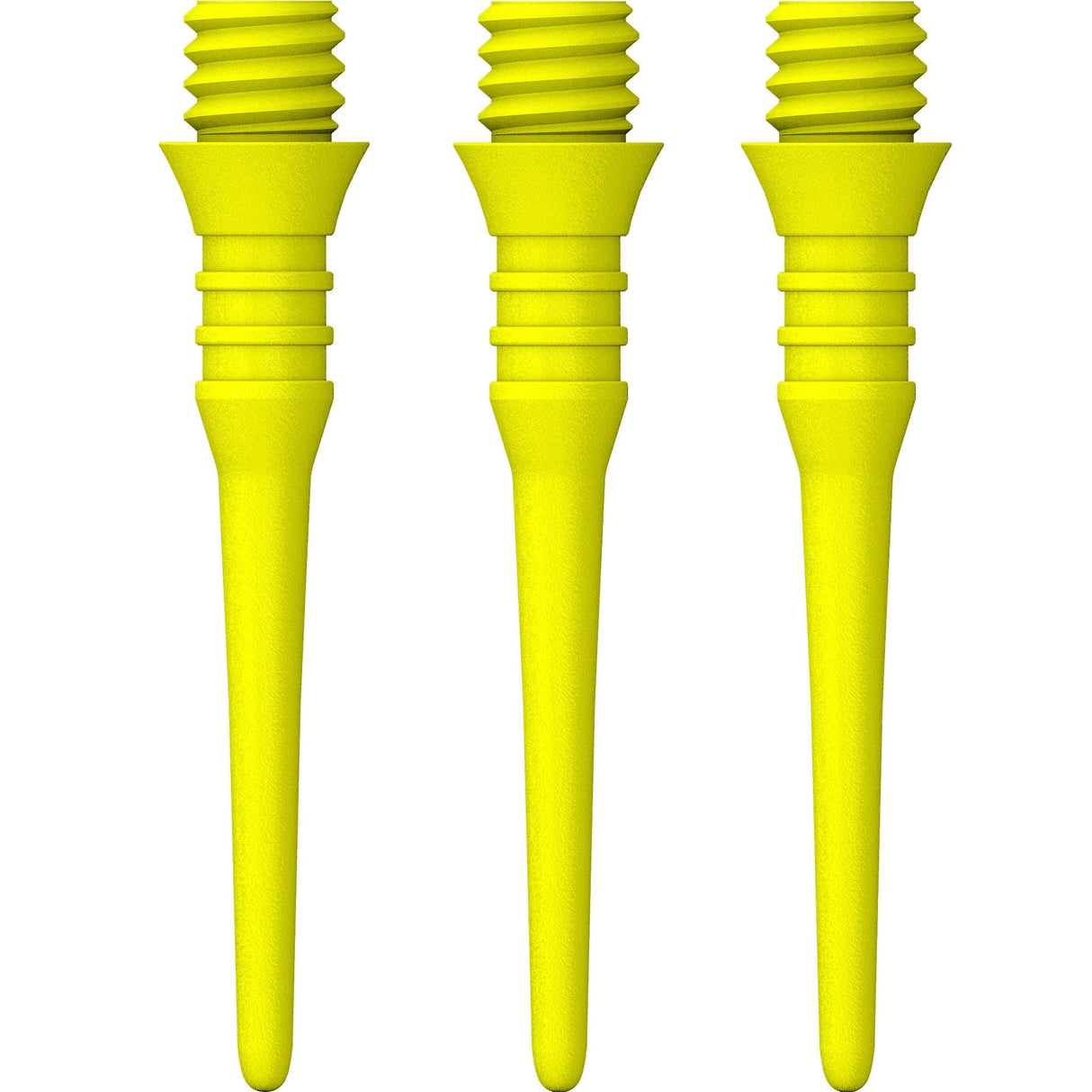 Mission Titan Pro Soft Tip Points - 2ba - Bag 50 Neon Yellow