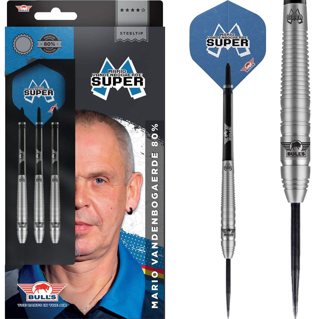 Bulls Mario Vandenbogaerde Darts - Steel Tip - 80% 23g