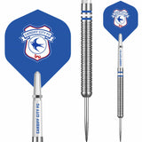 Cardiff City FC - Official Licensed - Steel Tip Darts - Tungsten - 24g 24g