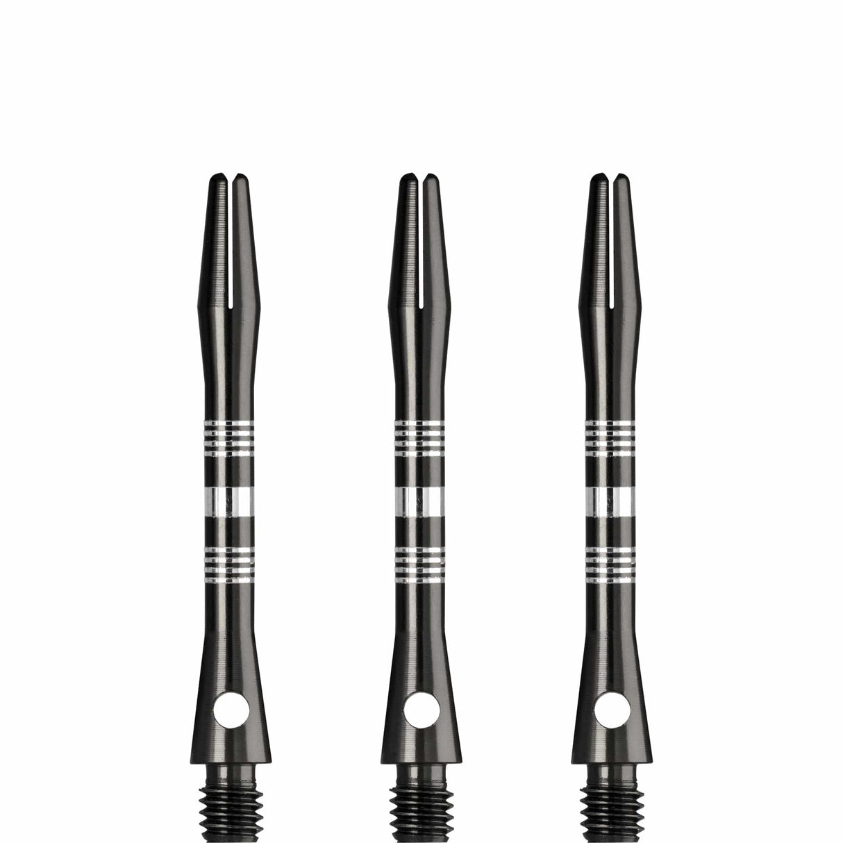 Designa Multiline Aluminium Shafts - Regrooved - Gun Metal Tweenie