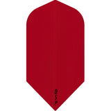 Dart Flights - Poly Plain Original - Slim Red