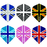 Dart Flights - Raw 100 - 100 Micron - Std - Union Jack