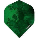 Designa Rock Dart Flights - 100 Micron - No2 - Std Green