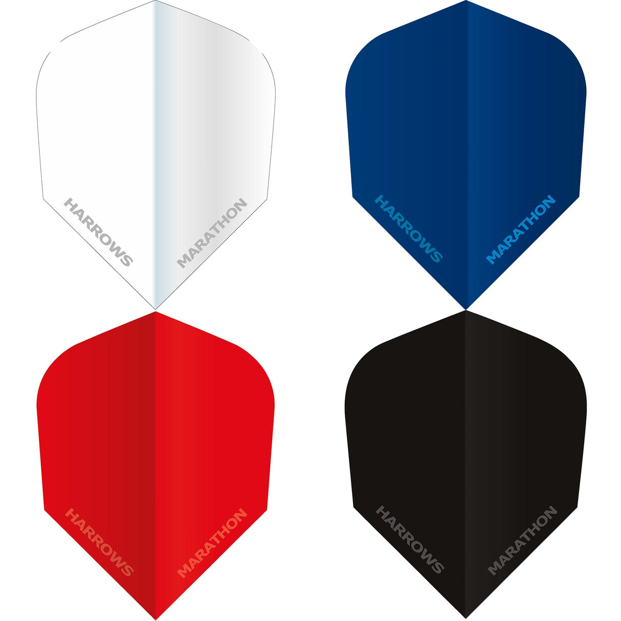 Harrows Anti Glare Marathon Dart Flights - Standard Shape