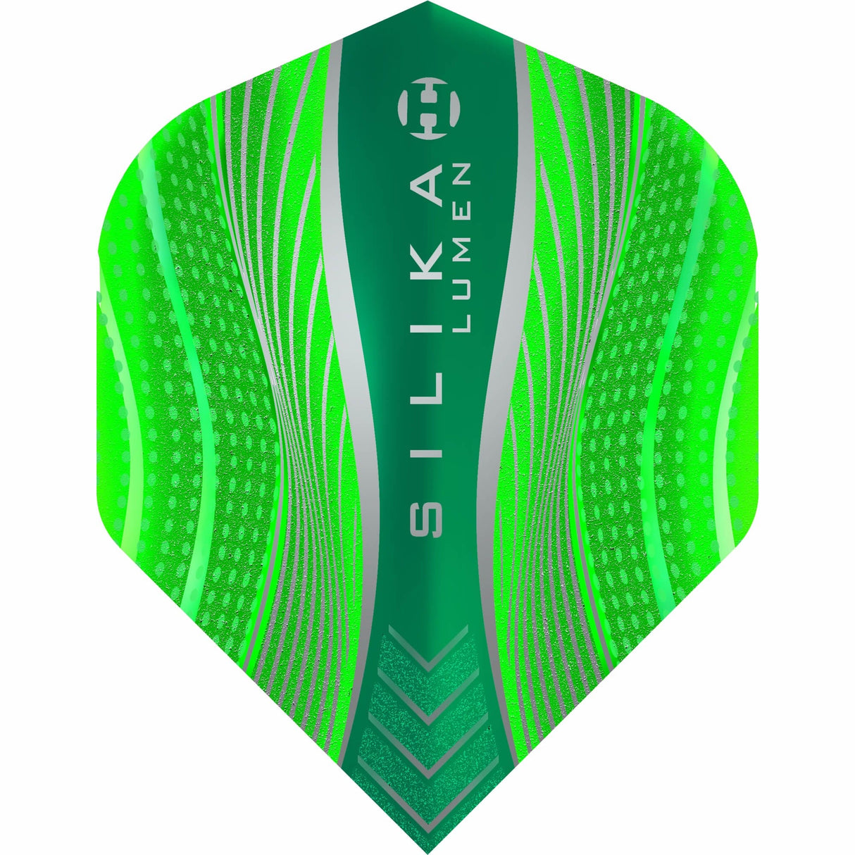 Harrows Silika Lumen Dart Flights - No2 - Std Green