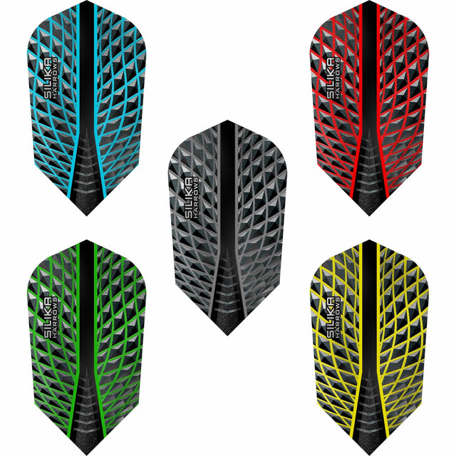 Harrows Silika Dart Flights - Slim