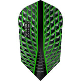 Harrows Silika Dart Flights - Slim Green