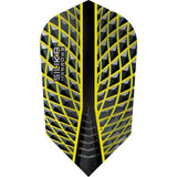 Harrows Silika Dart Flights - Slim Yellow