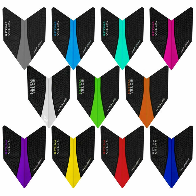 *Harrows Retina Dart Flights - Velos