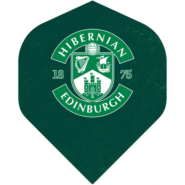 Hibernian FC - Official Licensed - Dart Flights - No2 - Std - F2 - Dark Crest