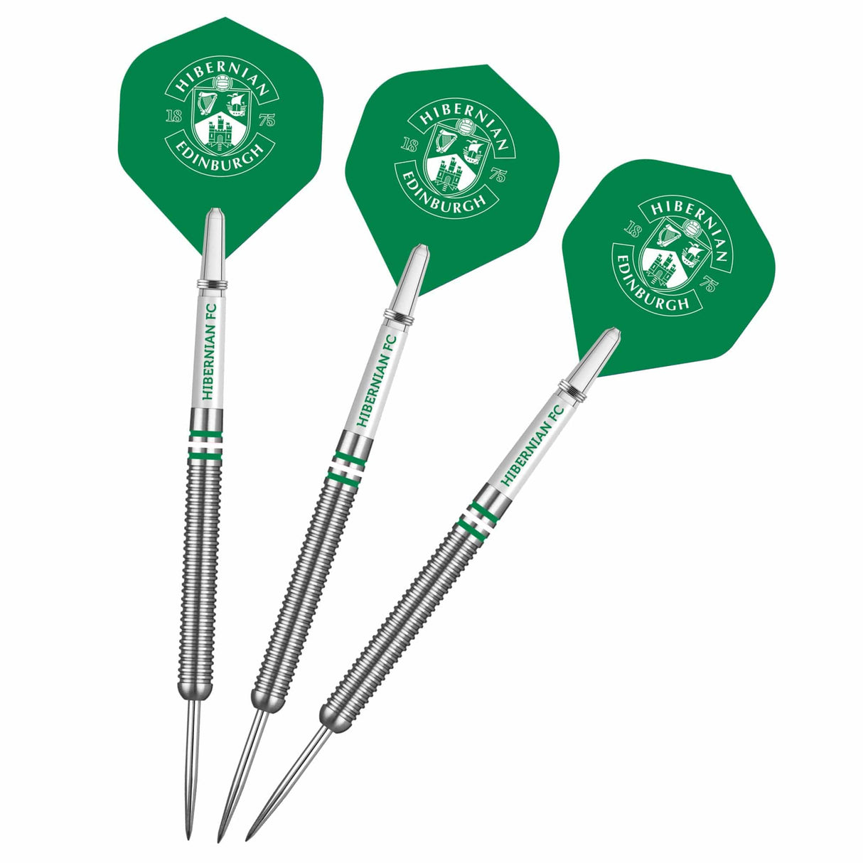 Hibernian FC - Official Licensed - Steel Tip Darts - Tungsten - 24g 24g