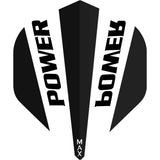 McCoy Power Max Dart Flights - 150 Micron - No2 - Std - Transparent Black