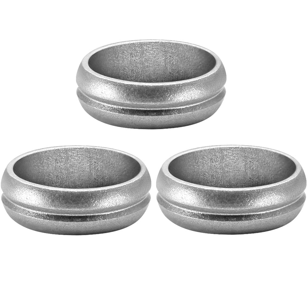 Mission F-Lock Rings - Flight Lock - Pack 3 Silver