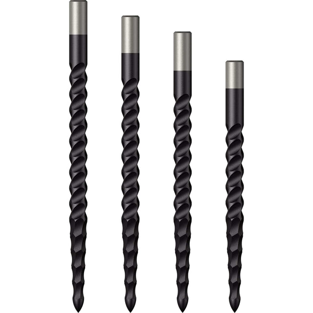 Mission Lunar CS Dart Points - Spare Points - Rough Cut - Black