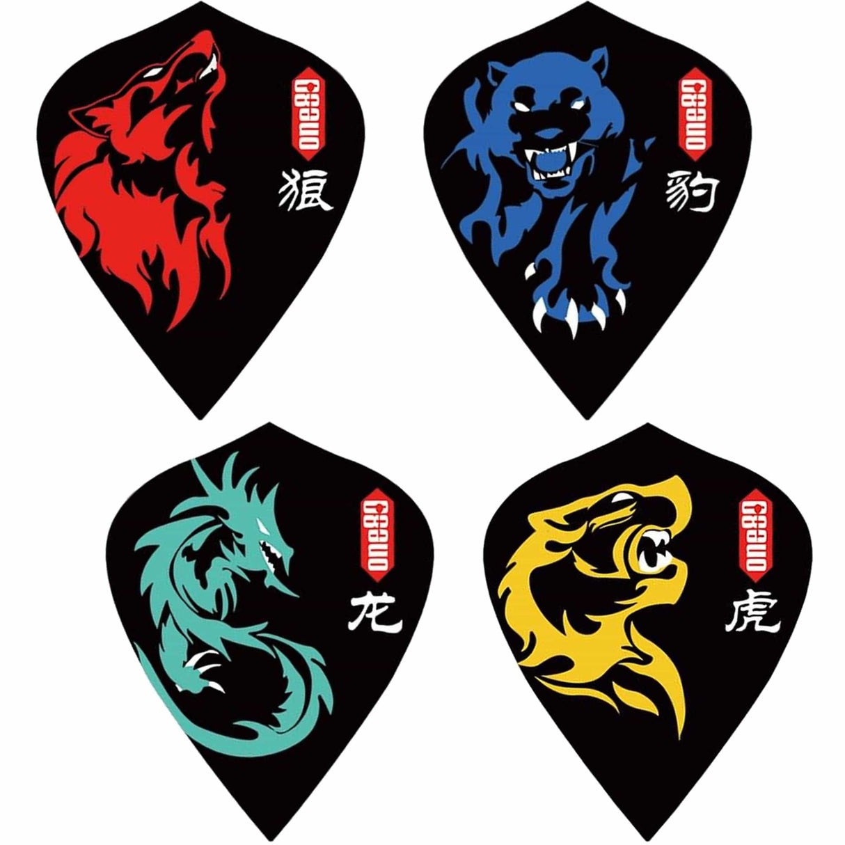 One80 Dart Flights - Animal Kingdom - Kite