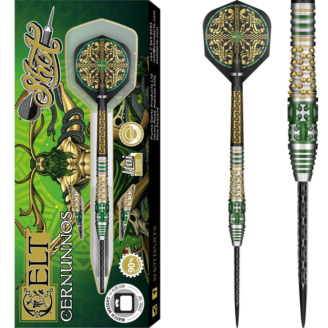 Shot Celt Darts - Steel Tip Tungsten - Cernunnos 22g