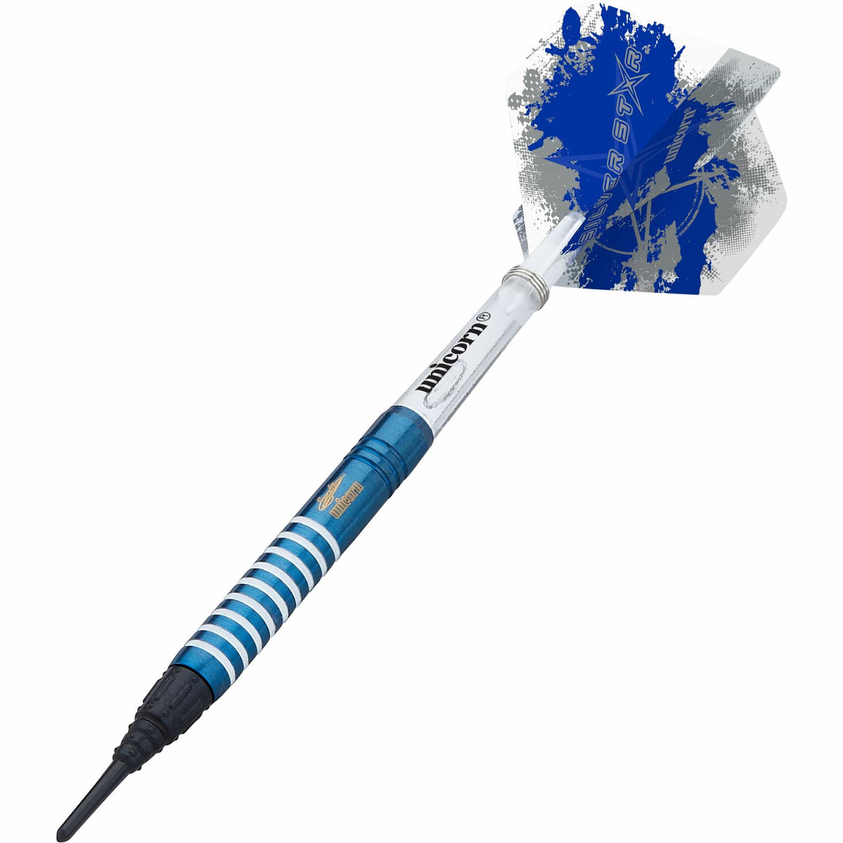 Unicorn Gary Anderson Darts - Soft Tip - Silver Star - Blue