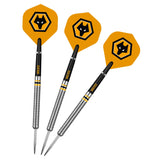 Wolverhampton Wanderers FC Darts - Steel Tip Tungsten - Official Licensed - Wolves - 24g 24g