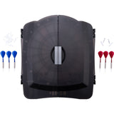 XQMax Electronic Dartboard in Cabinet - Multiplayer - with 6 Darts - 48 Games - Bern